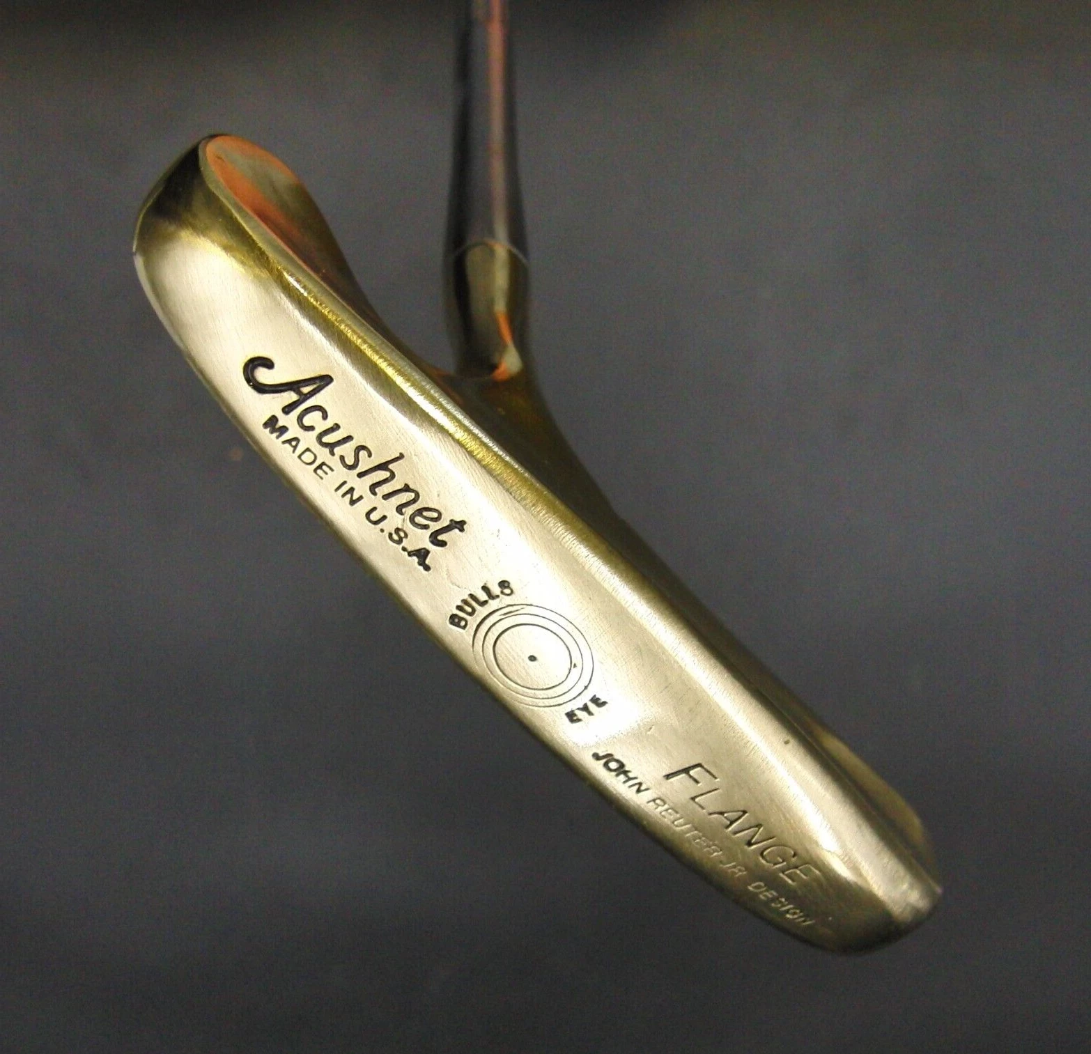 Refurbished Titleist Acushnet BullsEye Flange Putter 86.5cm Steel Shaft 3 Refurbished Titleist Acushnet BullsEye Flange Putter 86.5cm Steel Shaft