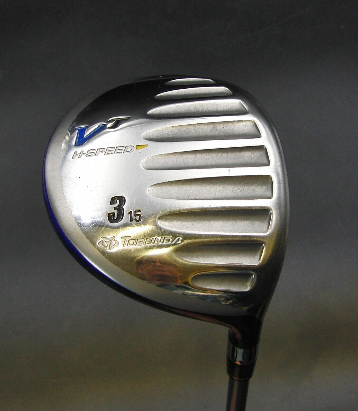 Japanese Tobunda VT H Speed 15° 3 Wood Stiff Graphite Shaft Tobunda Grip 8 Japanese Tobunda VT H Speed 15° 3 Wood Stiff Graphite Shaft Tobunda Grip - Image 6