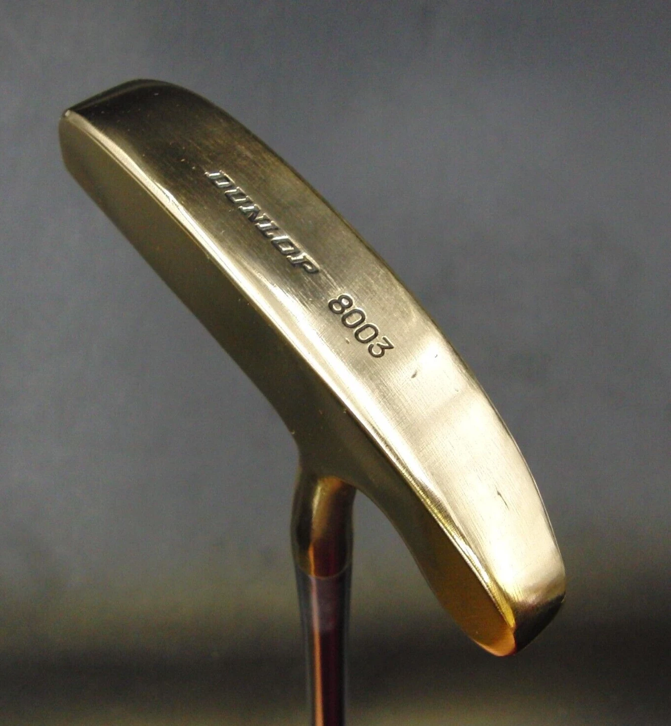 Left-Handed Vintage Dunlop 8003 Putter 87cm Playing Length Steel Shaft 13 Left-Handed Vintage Dunlop 8003 Putter 87cm Playing Length Steel Shaft - Image 11