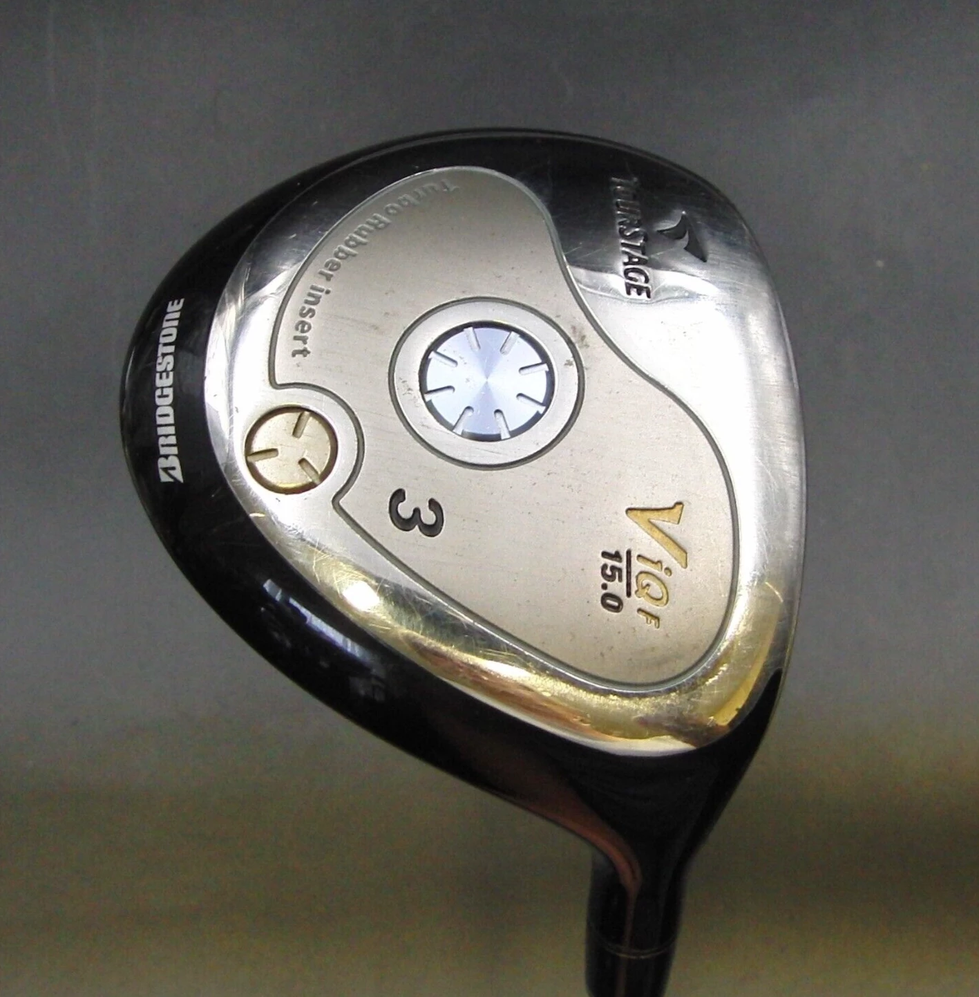 Bridgestone Tourstage ViQF 15° 3 Wood Regular Graphite Shaft Tourstage Grip 8 Bridgestone Tourstage ViQF 15° 3 Wood Regular Graphite Shaft Tourstage Grip - Image 6