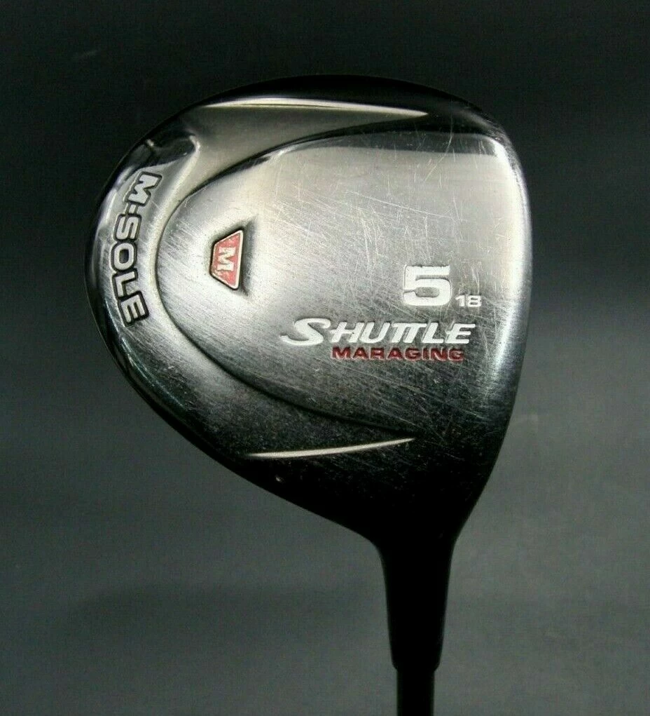 Maruman M-Sole Shuttle Maraging 18° 5 Wood Senior Graphite Shaft Shuttle Grip 8 Maruman M-Sole Shuttle Maraging 18° 5 Wood Senior Graphite Shaft Shuttle Grip - Image 6