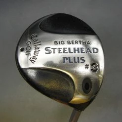 Callaway Big Bertha Steelhead Plus # 3 Wood Firm Graphite Shaft Nine Lives Grip 13 Callaway Big Bertha Steelhead Plus # 3 Wood Firm Graphite Shaft Nine Lives Grip -MACTEC Golf Shop 57 65e0efc9 55a1 4a9c 8e11 97af56015025