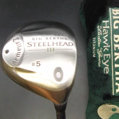 Refurbished Callaway Big Bertha Steel Head III 5 Wood Regular Graphite Shaft +HC -MACTEC Golf Shop 57 6a80f578 4d13 491e b97a d7436d4652bb