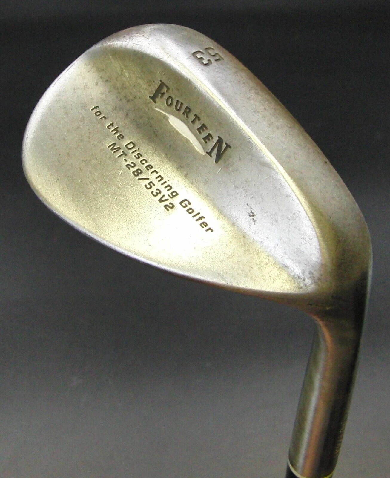 Japanese RAW Fourteen MT-28 Gap Wedge 53° Wedge Flex Steel Shaft Fourteen Grip 7 Japanese RAW Fourteen MT-28 Gap Wedge 53° Wedge Flex Steel Shaft Fourteen Grip - Image 5