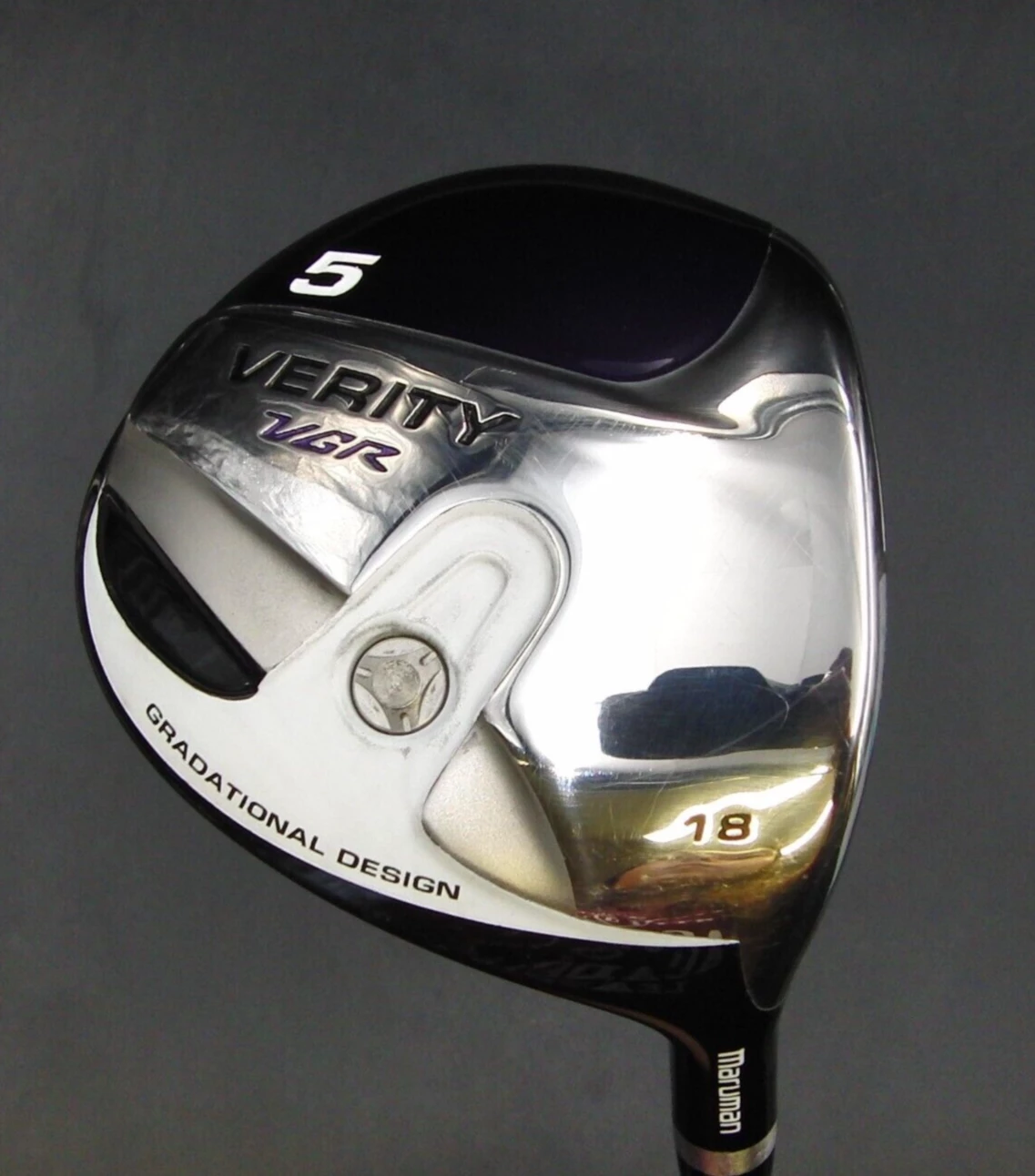 Maruman Verity VGR 18° 5 Wood Regular Graphite Shaft Maruman Grip 8 Maruman Verity VGR 18° 5 Wood Regular Graphite Shaft Maruman Grip - Image 6