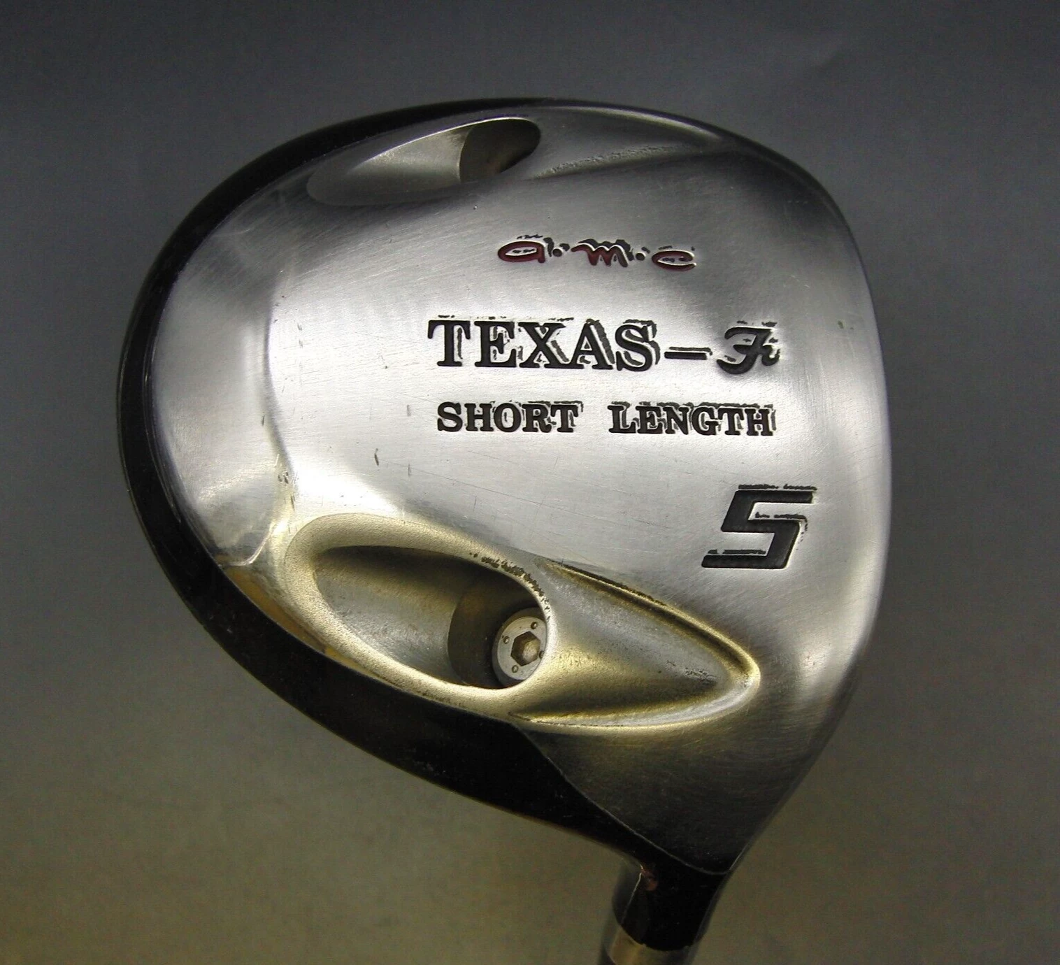 A.m.c Texas Short Length 5-Wood Regular Graphite Shaft Pride Grip 8 A.m.c Texas Short Length 5-Wood Regular Graphite Shaft Pride Grip - Image 6