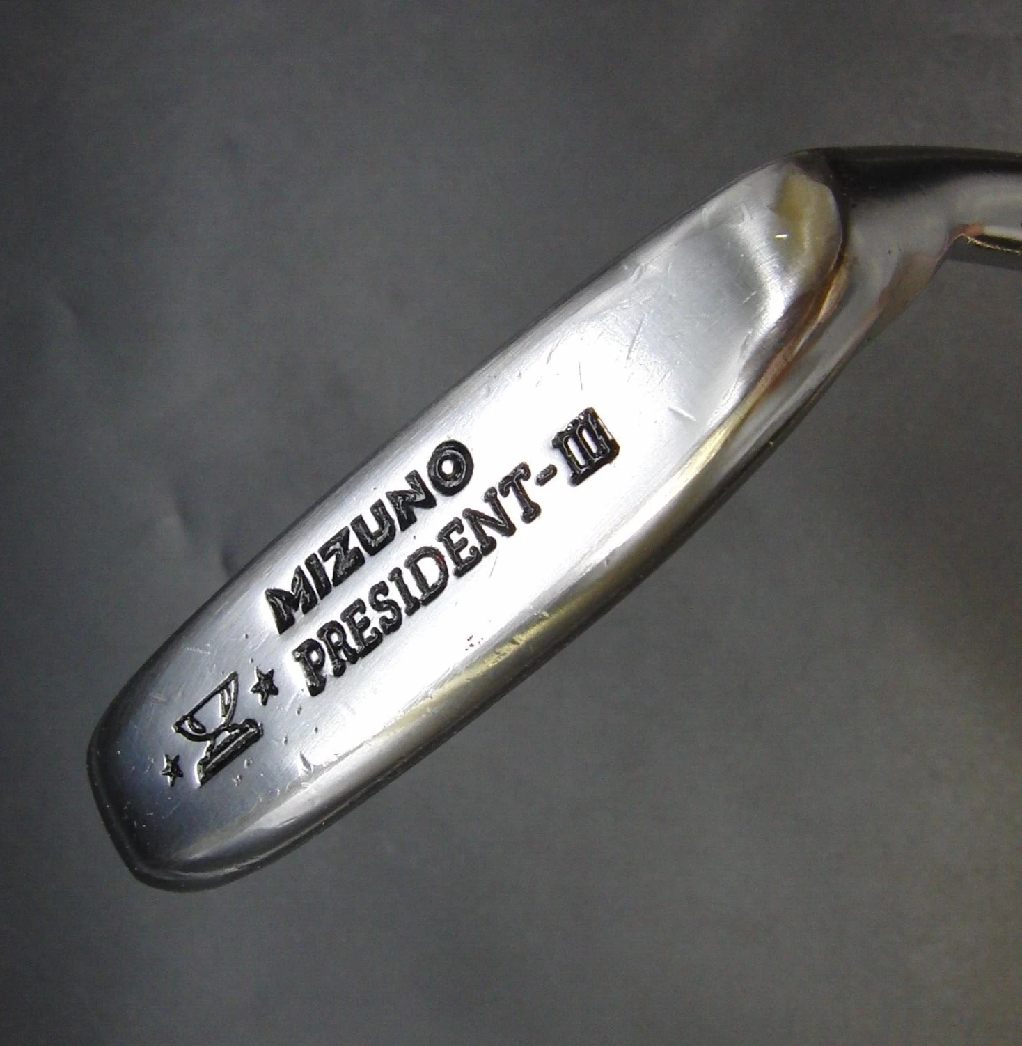 Rare Vintage Mizuno President III Putter Steel Shaft 88cm Length Golf Pride Grip 13 Rare Vintage Mizuno President III Putter Steel Shaft 88cm Length Golf Pride Grip - Image 11