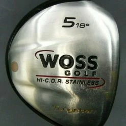 Japanese WOSS Golf 18° 5 Wood Stiff Graphite Shaft Woss Grip -MACTEC Golf Shop 57 a3b2fd2e 5a54 417a 809d b401d10417b2