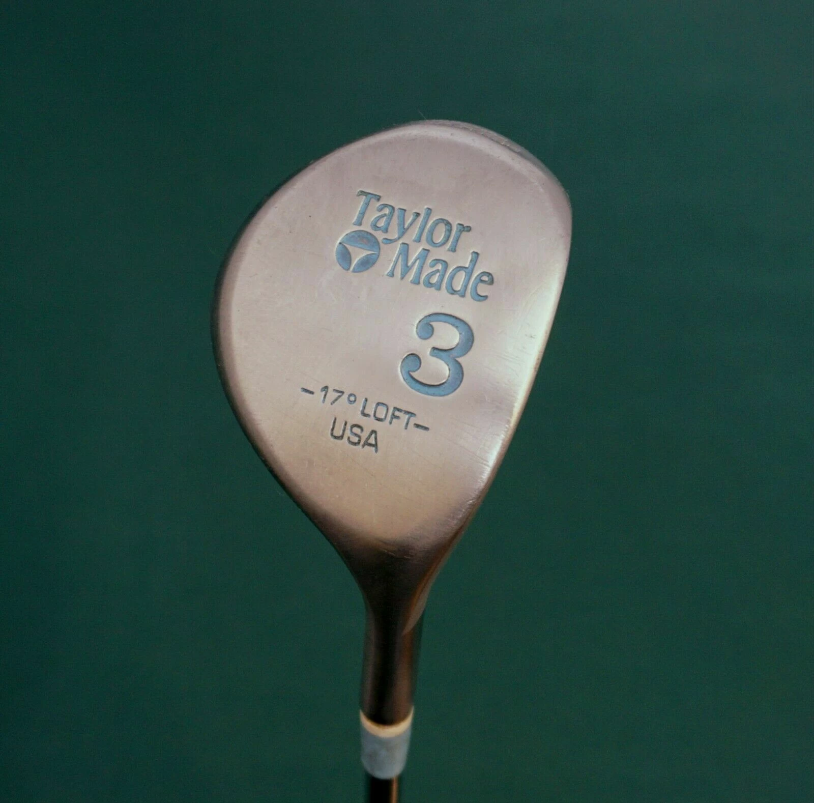 Vintage TaylorMade Metalwood 17° 3 Wood Regular Steel Shaft SGP Grip 10 Vintage TaylorMade Metalwood 17° 3 Wood Regular Steel Shaft SGP Grip - Image 8