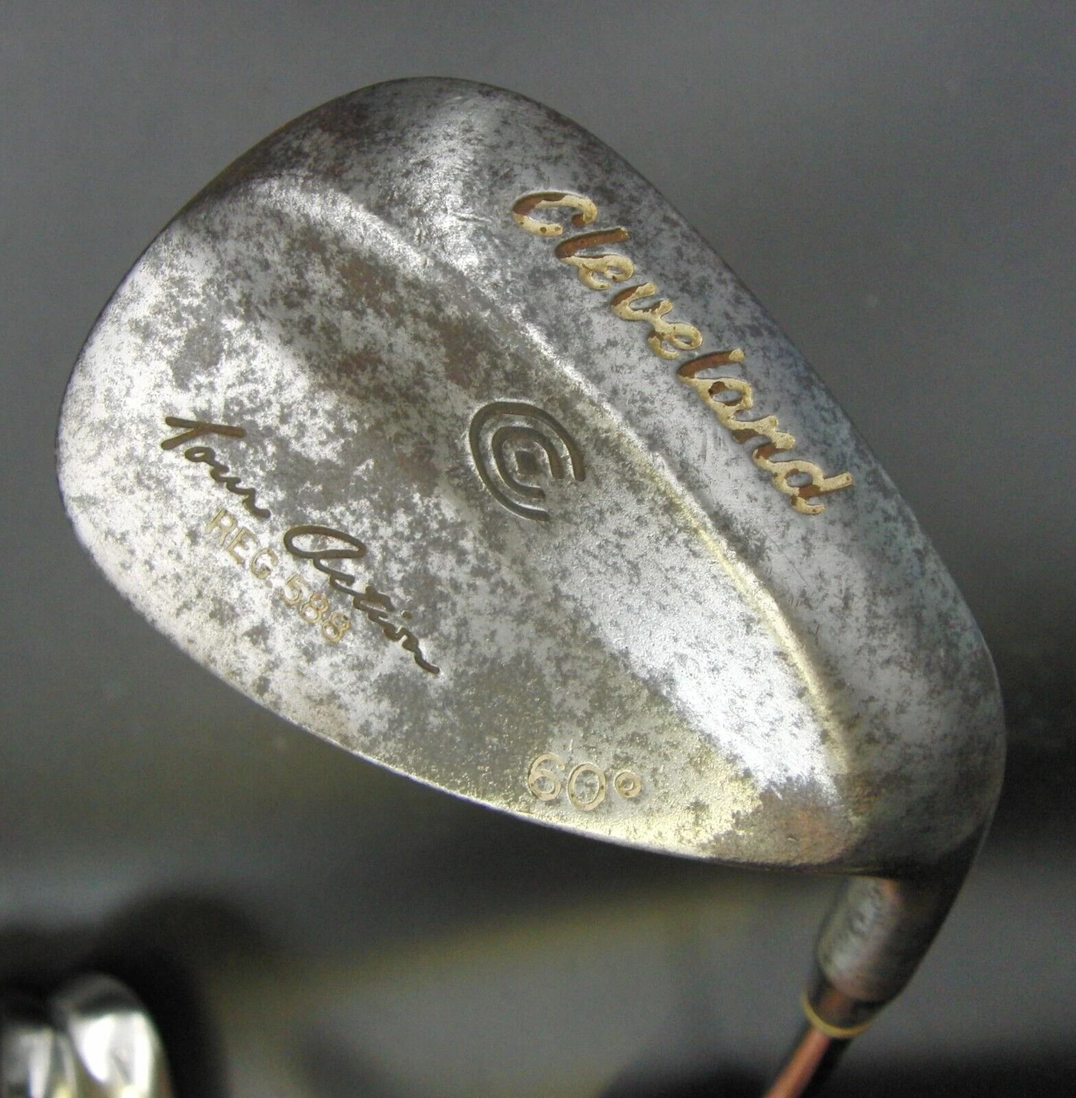 Raw Cleveland Reg 588 Lob Wedge 60° Regular Steel Shaft Cleveland Grip 7 Raw Cleveland Reg 588 Lob Wedge 60° Regular Steel Shaft Cleveland Grip - Image 5