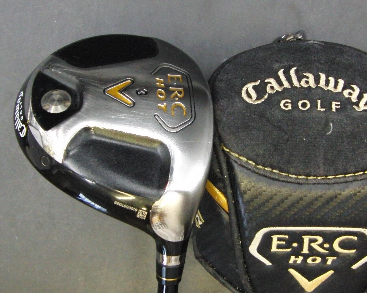 Callaway Golf E.R.C Hot 3 Wood Stiff Graphite Shaft Iomic Grip +Headcover 10 Callaway Golf E.R.C Hot 3 Wood Stiff Graphite Shaft Iomic Grip +Headcover - Image 8
