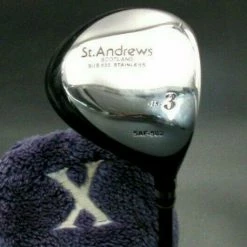 St. Andrews St Andrews SAF-502 3 Wood 15° Regular Graphite Shaft St Andrews Grip & H/Cover -MACTEC Golf Shop 57 c5a7ffca 3d23 45bf b7f9 7635ba80390c