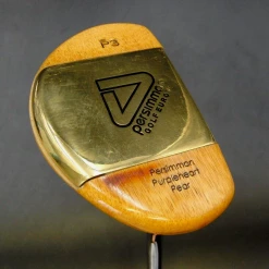 Vintage Persimmon Purpleheart Pear P3 Putter Steel Shaft 90cm Length G/P Grip -MACTEC Golf Shop 57 e1cfee2e 030c 4c75 845a c2cba3d6d690