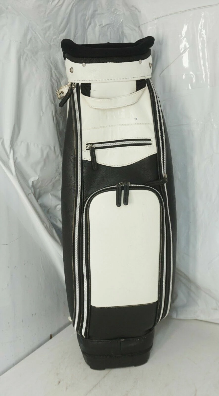 Lincs_golf Vintage 6 Division PRGR Tour Cart Golf Clubs Bag 4 Lincs_golf Vintage 6 Division PRGR Tour Cart Golf Clubs Bag - Image 2