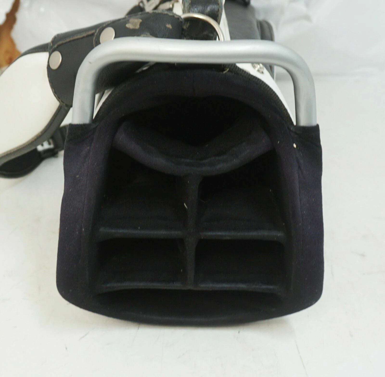 Lincs_golf Vintage 6 Division PRGR Tour Cart Golf Clubs Bag 8 Lincs_golf Vintage 6 Division PRGR Tour Cart Golf Clubs Bag - Image 6