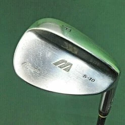 Lincs_golf Mizuno S-10 GF Forged F Gap Wedge Stiff Graphite Shaft Royal Grip