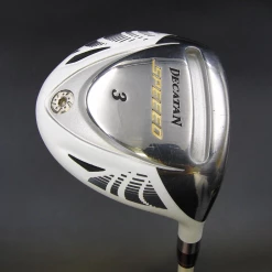 Japanese Decatan Speed 3 Wood Regular Graphite Shaft Black Grip