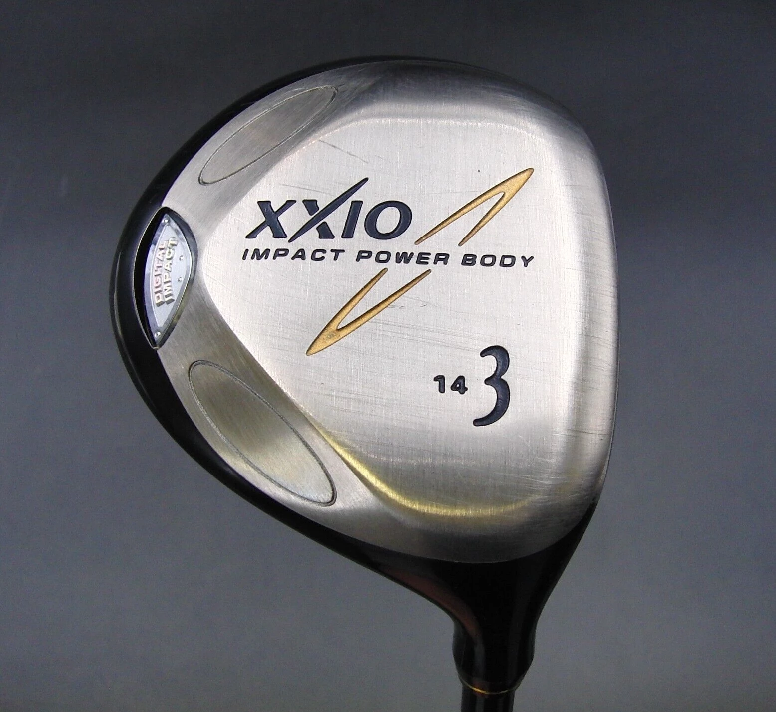 Dunlop XXIO Impact Power Body 14° 3 Wood Stiff Graphite Shaft Elite Grip 3 Dunlop XXIO Impact Power Body 14° 3 Wood Stiff Graphite Shaft Elite Grip