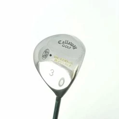 Lincs_golf Polished Ladies Callaway Big Bertha War Bird 3 Wood Ladies Graphite Shaft