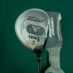 Lincs_golf Vintage Triumph Triaxx 5 Wood Regular Steel Shaft Pro Tour Grip