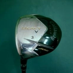 Lincs_golf Left Handed Callaway Legacy Aero 3 Wood Regular Graphite Shaft Callaway Grip