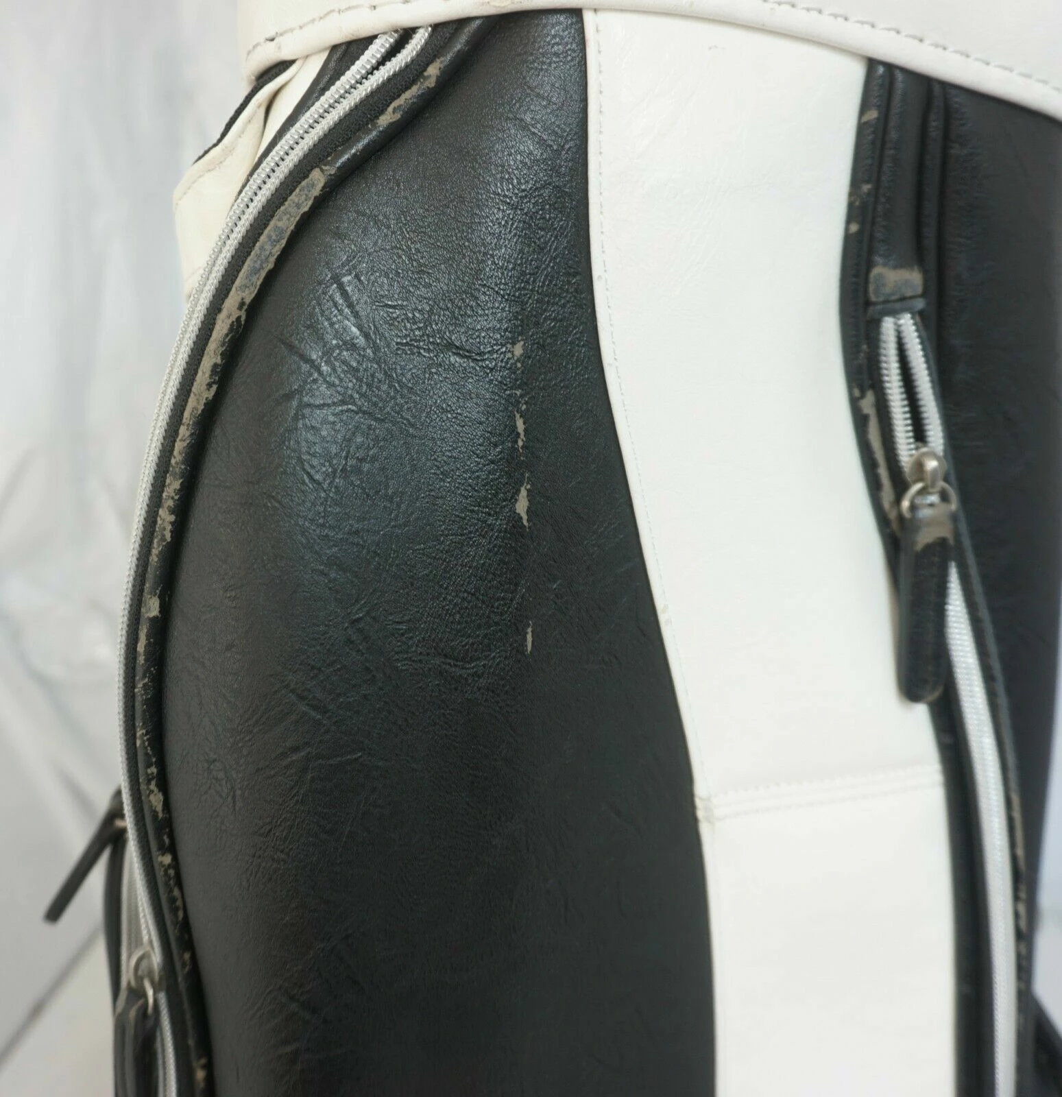 Lincs_golf Vintage 6 Division PRGR Tour Cart Golf Clubs Bag 10 Lincs_golf Vintage 6 Division PRGR Tour Cart Golf Clubs Bag - Image 8