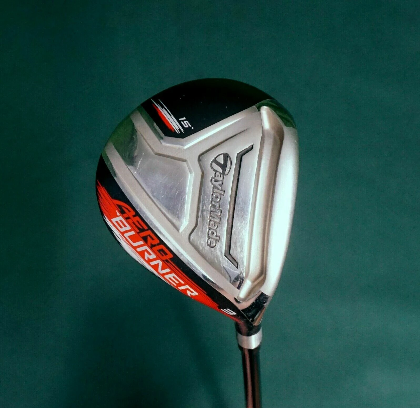 Lincs_golf US Issue TaylorMade AeroBurner 15° 3 Wood Regular Graphite Shaft TaylorMade Grip 3 Lincs_golf US Issue TaylorMade AeroBurner 15° 3 Wood Regular Graphite Shaft TaylorMade Grip