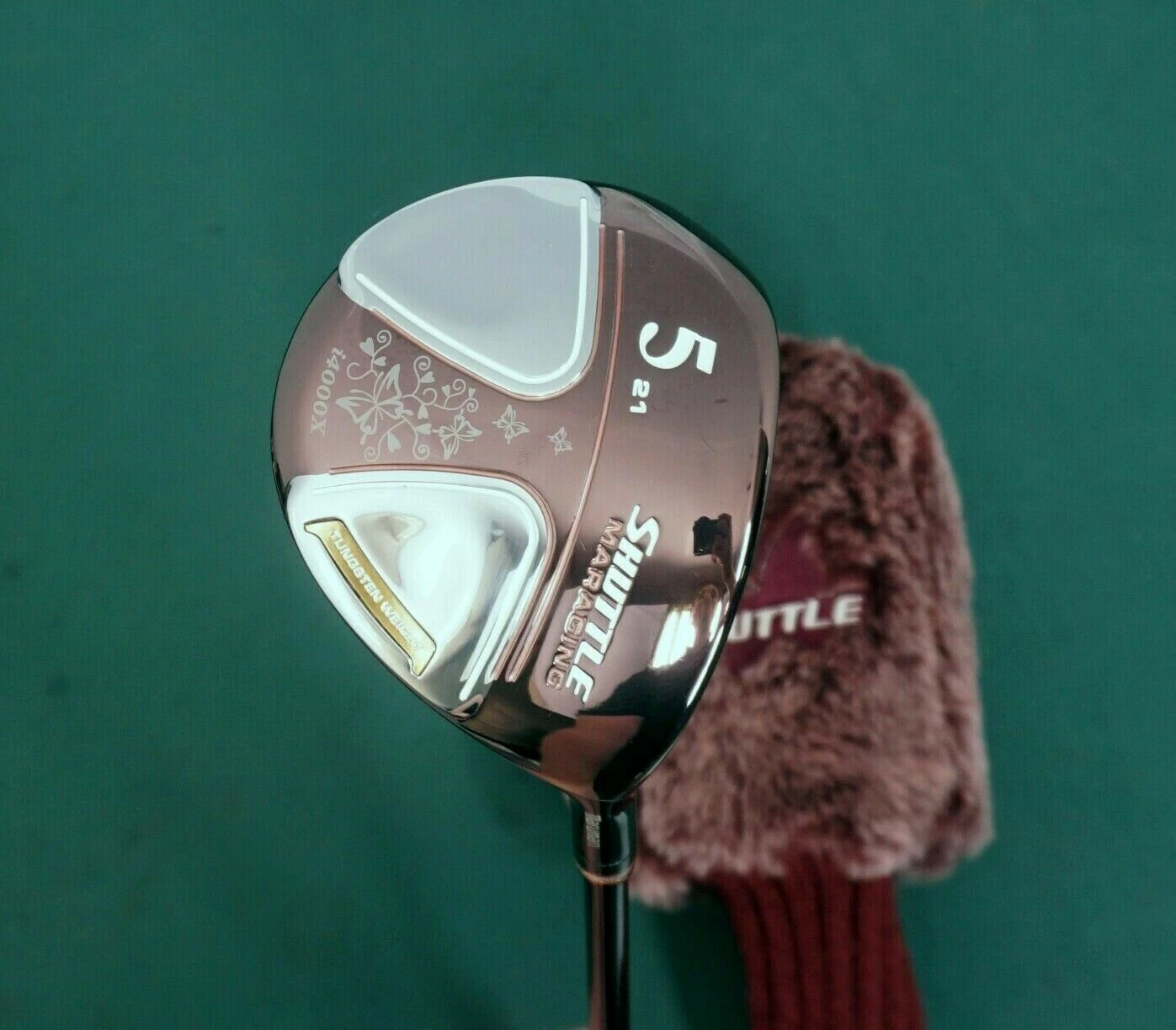 Lincs_golf Ladies Maruman Shuttle Maraging 21° 5 Wood Ladies Graphite Shaft Maruman Grip 3 Lincs_golf Ladies Maruman Shuttle Maraging 21° 5 Wood Ladies Graphite Shaft Maruman Grip