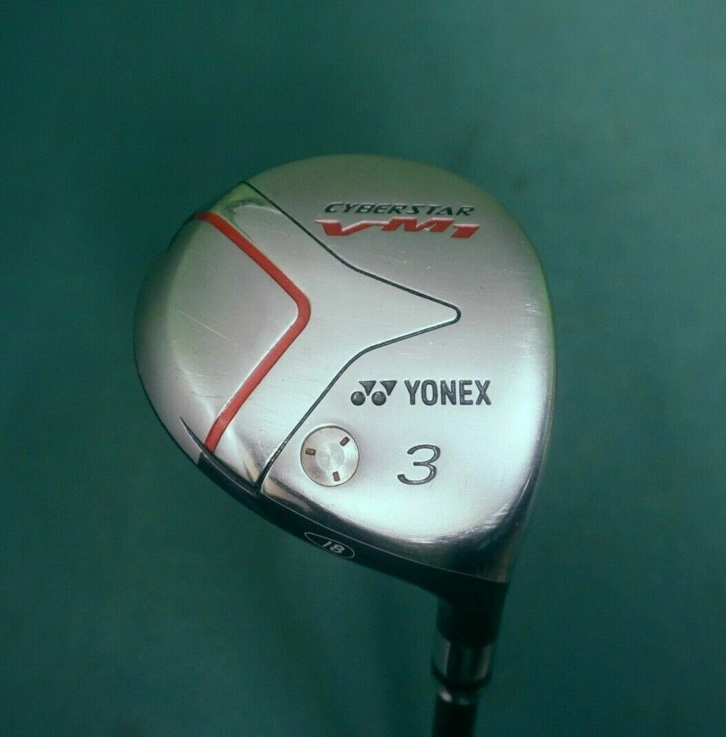 Lincs_golf Ladies Yonex Cyberstar VM1 18° 3 Wood Ladies Graphite Shaft Yonex Grip 3 Lincs_golf Ladies Yonex Cyberstar VM1 18° 3 Wood Ladies Graphite Shaft Yonex Grip